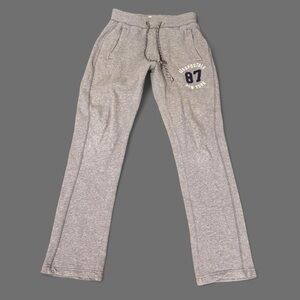 Aeropostale Grey Slim-Straight Sweatpants